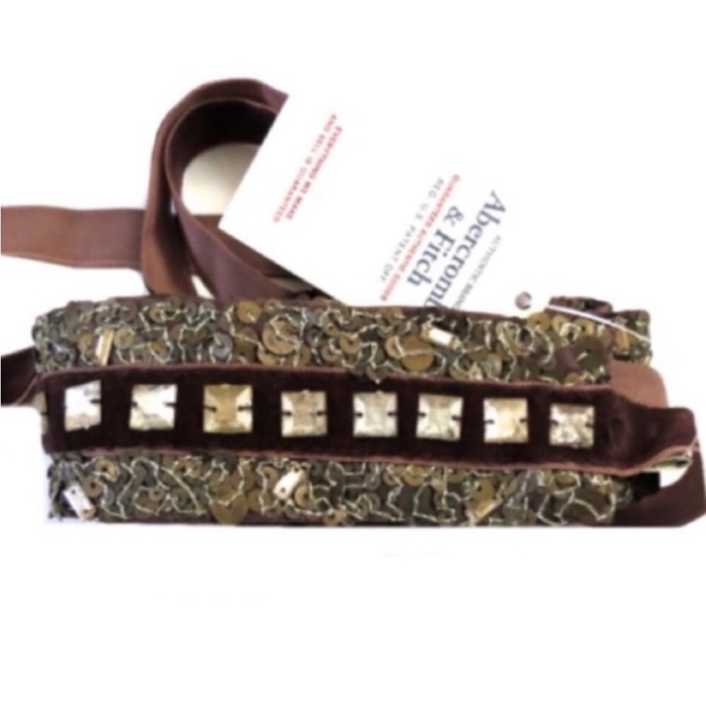 NWT Abercrombie & Fitch Boho Ribbon Sash Belt